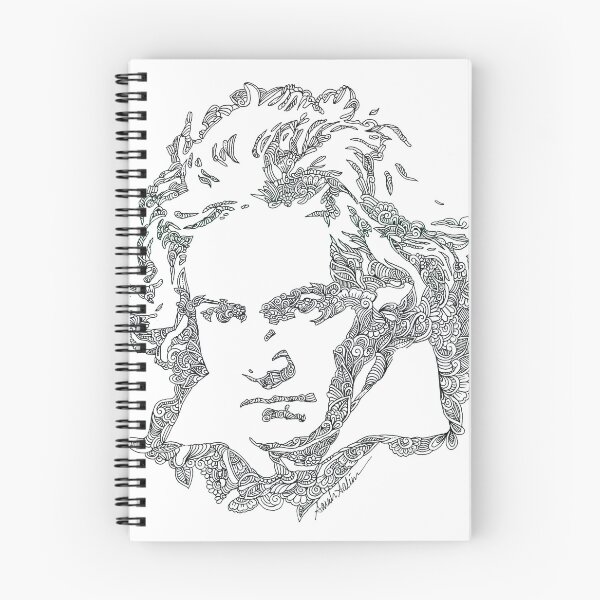 Item preview, Portrait of Ludwig van Beethoven designed and sold by SarahSalim.
