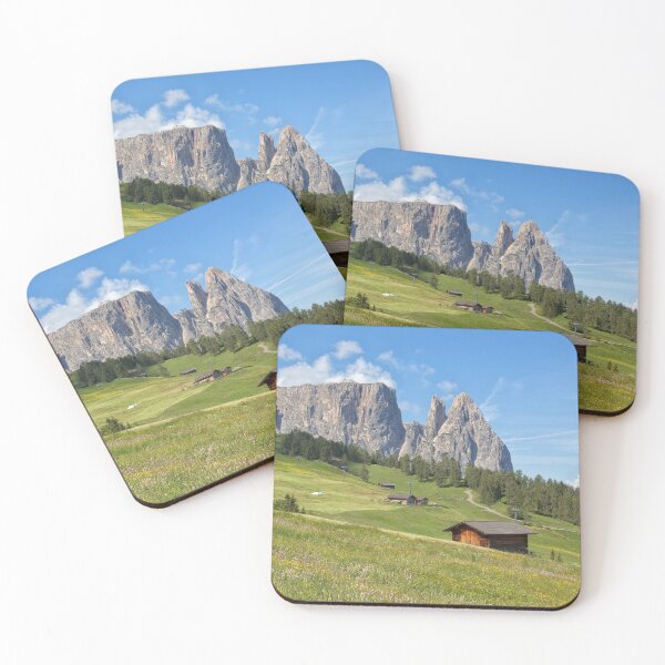 Aperçu de l'œuvre Alpe de Siusi et massif du Sciliar créée et vendue par Yair Karelic.