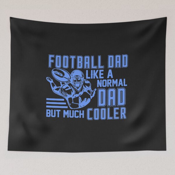 Item preview, football dad like a normal dad but much cooler combi designed and sold by hadleydesigns.