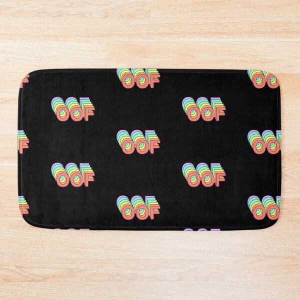 Item preview, rainbow layered oof text designed and sold by calamity02.