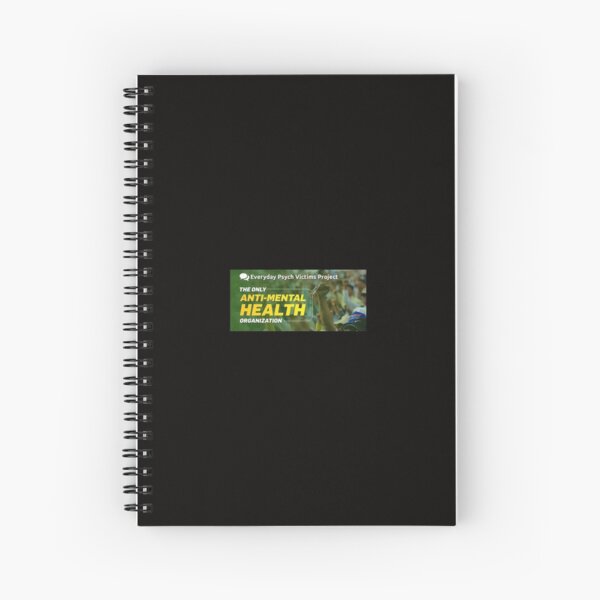 Psych Victims Spiral Notebook