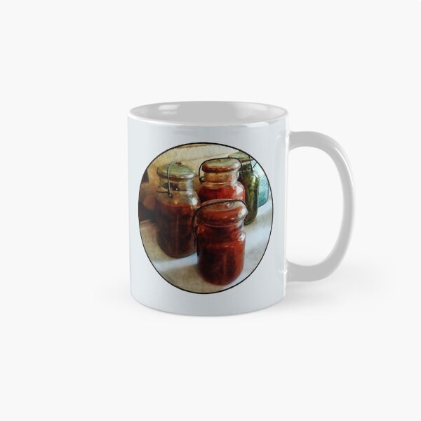 Item preview, Tomatoes and String Beans in Canning Jars designed and sold by Susan Savad.