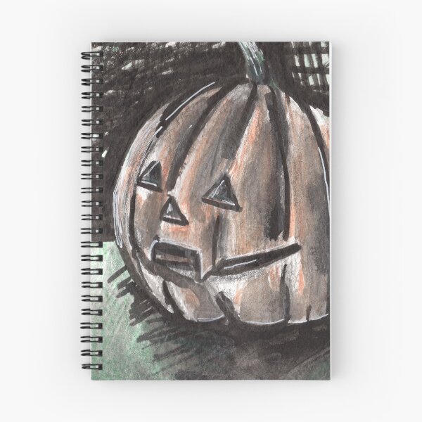 Artikelvorschau, Wunderlicher Mischmedium Jack O Lantern Design entworfen und verkauft von KLoganArt.