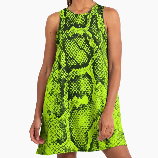 Snake Skin" A-Line Dress for Sale by TekknoOutfits | Redbubble