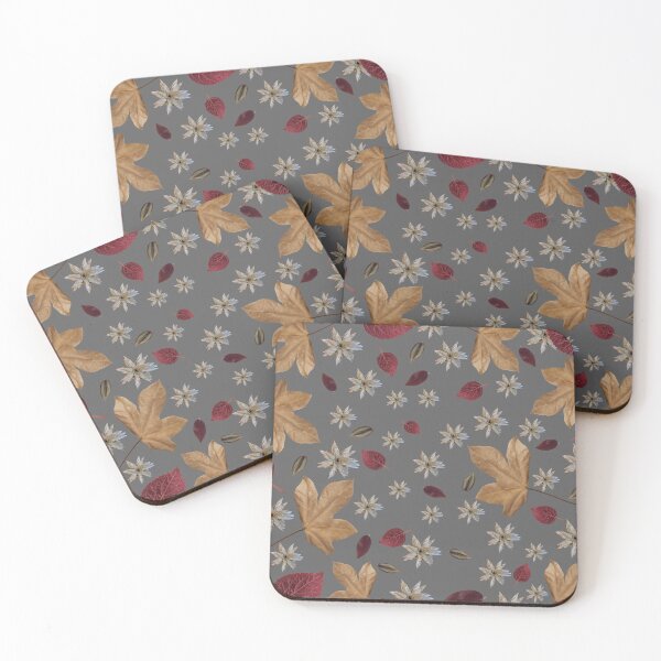 Item preview, Exotic leaves pattern 22 designed and sold by PrintedDreams.
