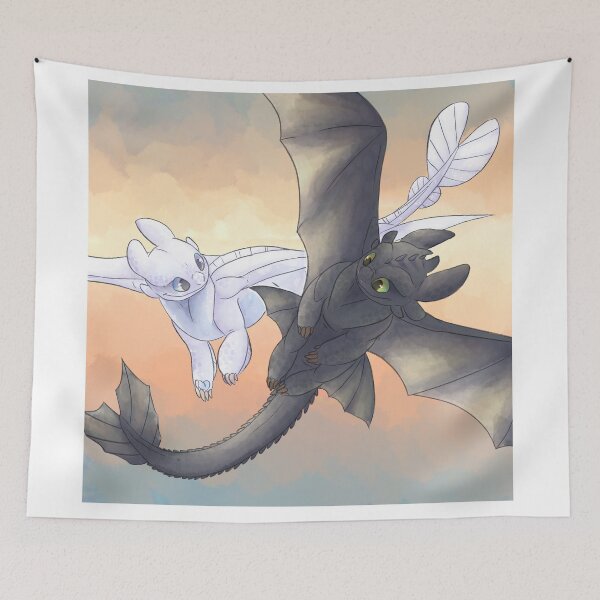 Item preview, Toothless and Lightfury designed and sold by bunsanity.