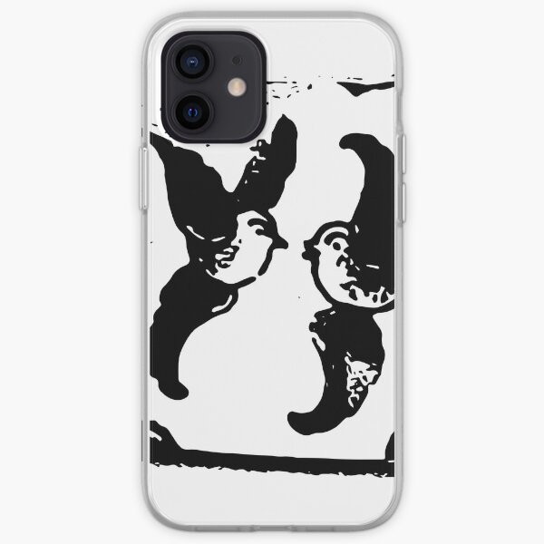 Found Pottery Shard 4 - Love Birds iPhone Soft Case
