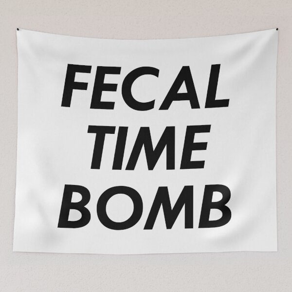 Item preview, Fecal Time Bomb, Black designed and sold by Chrothon.