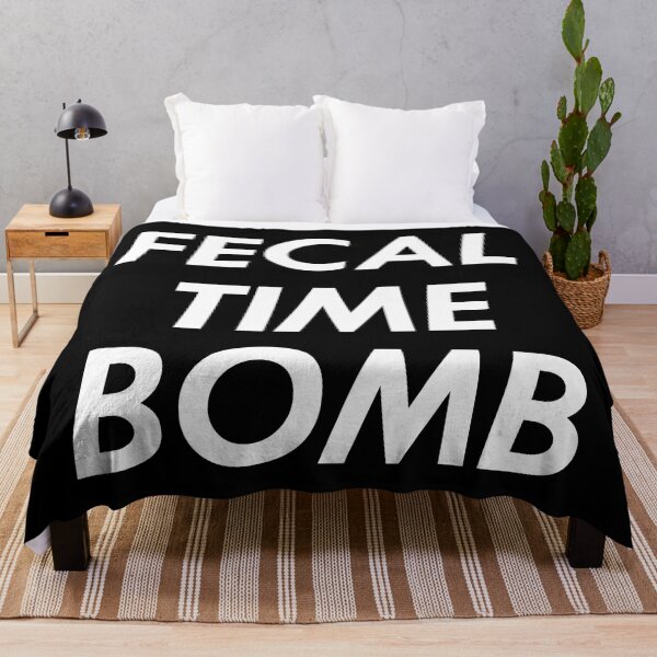 Item preview, Fecal Time Bomb, White designed and sold by Math Merch Design.