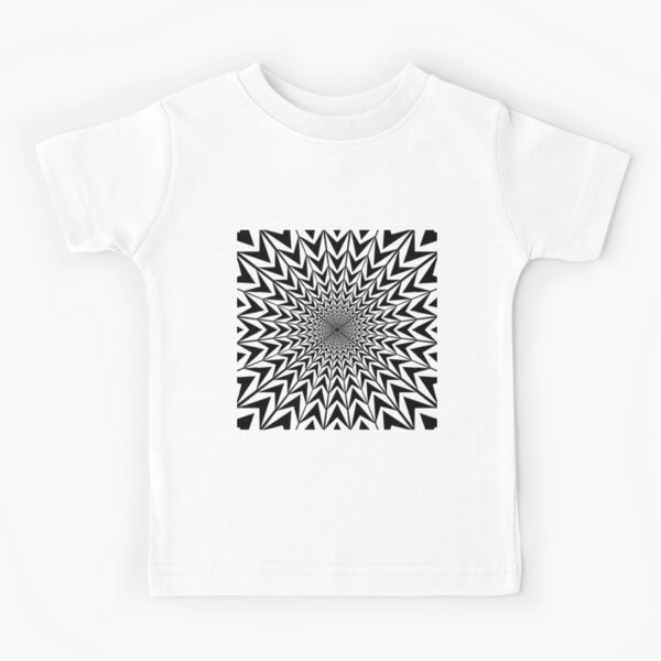 #Design, #abstract, #pattern, #illustration, psychedelic, vortex, modern, art, decoration Kids T-Shirt