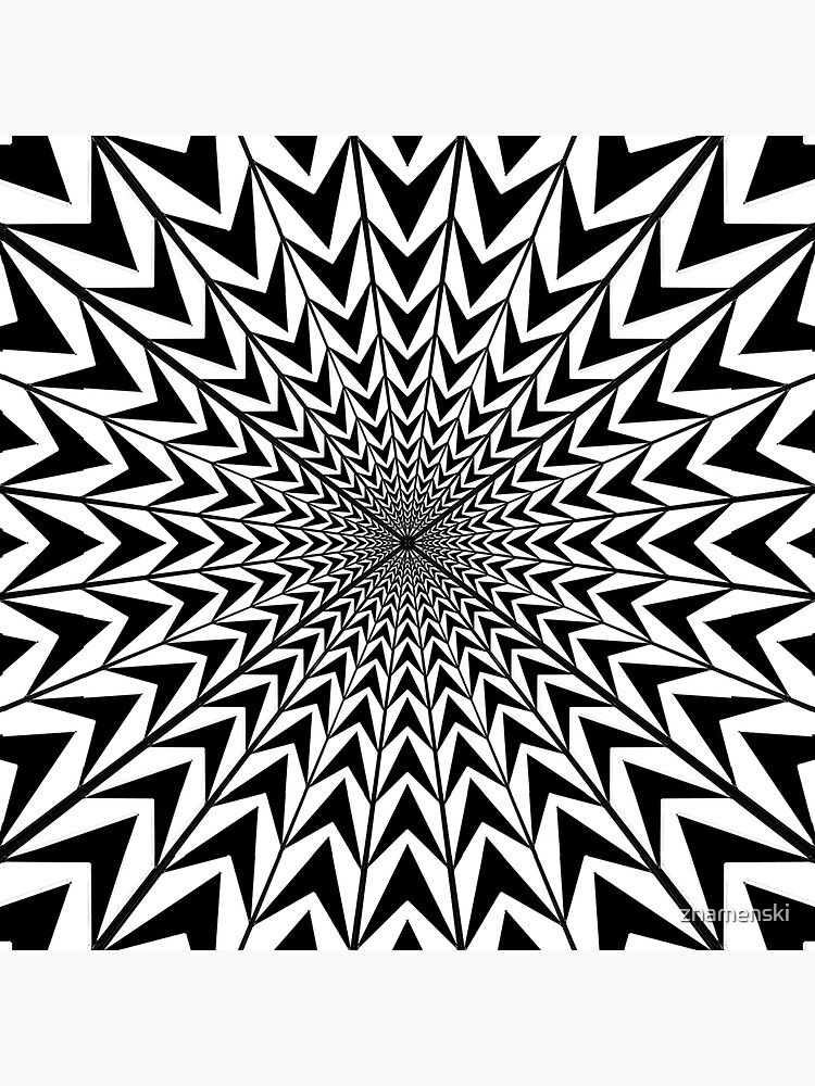 #Design, #abstract, #pattern, #illustration, psychedelic, vortex, modern, art, decoration by znamenski