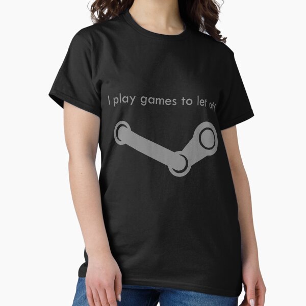 Item preview, I play games to let off steam designed and sold by Nightvice.