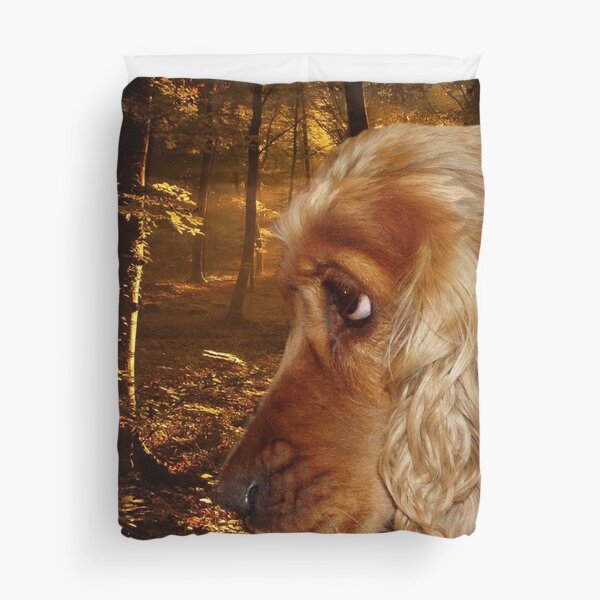 cocker spaniel duvet set