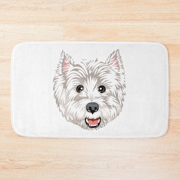 Item preview, Westie face designed and sold by Michelle Phong.