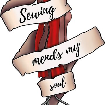 Artwork thumbnail, Sewing Mends My Soul by craftschmooze
