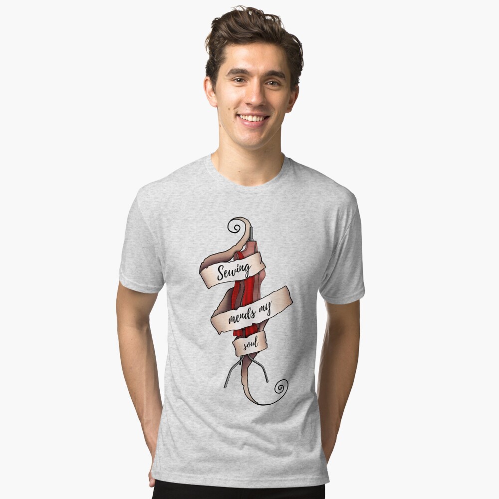 Item preview, Tri-blend T-Shirt designed and sold by craftschmooze.