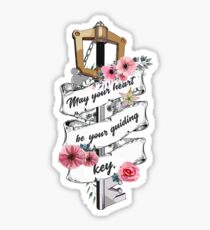 Kingdom Hearts May your heart be your guiding key 2 Sticker