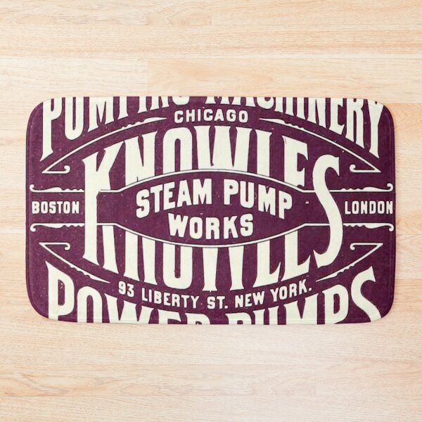 Artikelvorschau, Knowles Steam Pump Works Vintage Beschilderung entworfen und verkauft von Vintage Designs +.