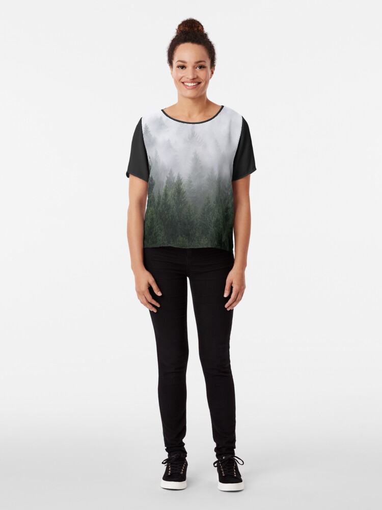 Alternate view of Home Is A Feeling Chiffon Top