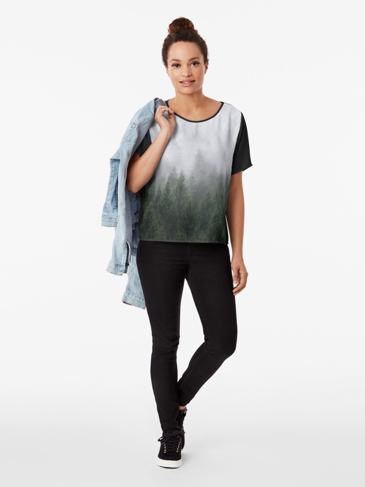 Alternate view of Home Is A Feeling Chiffon Top