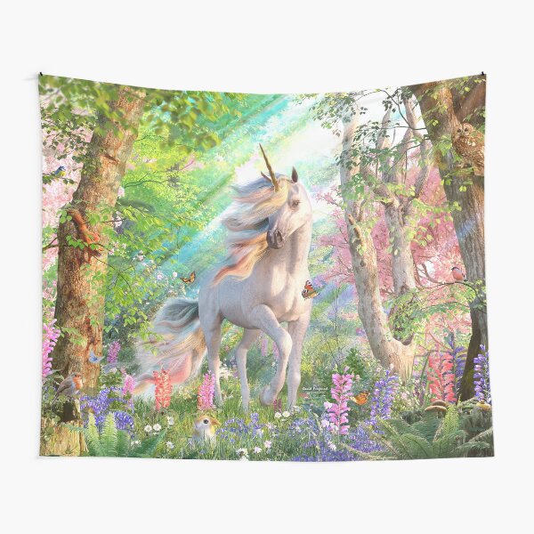 Item preview, Unicorn Enchanted Forest designed and sold by DavidPenfound.