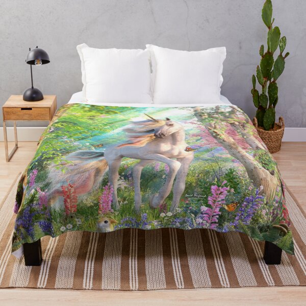 Item preview, Unicorn Enchanted Forest designed and sold by DavidPenfound.
