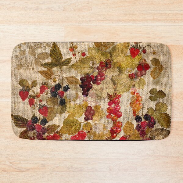 Item preview,  French Cretonne with Forest Fruits Pattern designed and sold by PrivateVices.