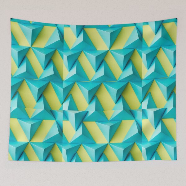 Item preview, Blue & Yellow Pattern designed and sold by dirimir.