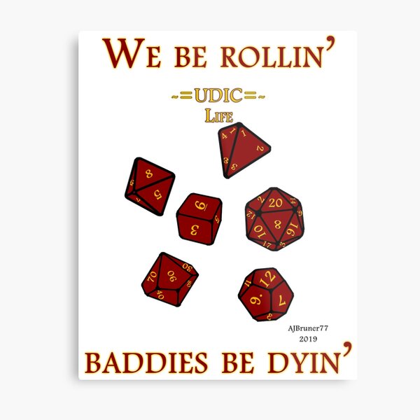 #ColoringTherapy - Gamer Life: UDIC Life v1 Metal Print