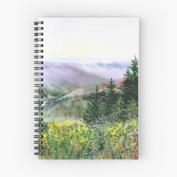 Item preview, Landscape With Mountains Redwood And Creek designed and sold by Irina Sztukowski.