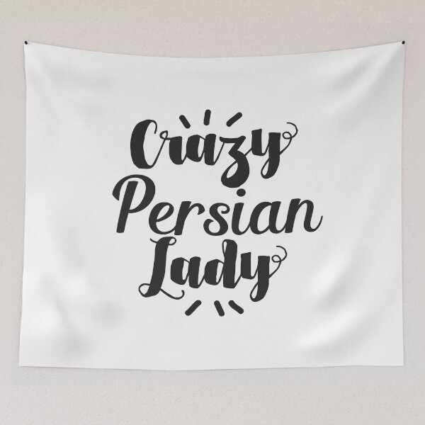 Item preview, Crazy Persian lady designed and sold by jazzydevil.