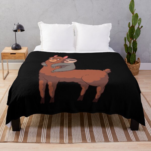 Item preview, Sloth on Llama designed and sold by Cozmick.