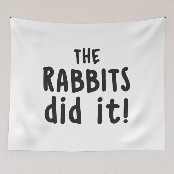 Item preview, The rabbits did it! designed and sold by jazzydevil.