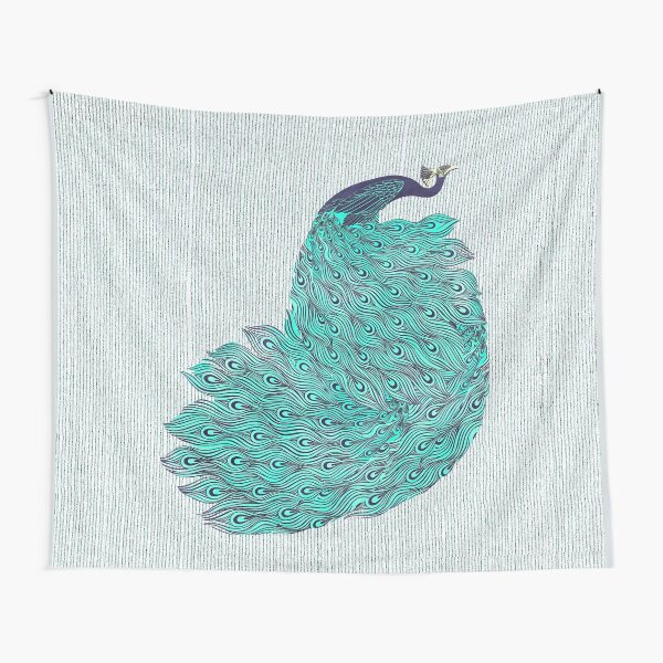 A very, very peacock Tapestry