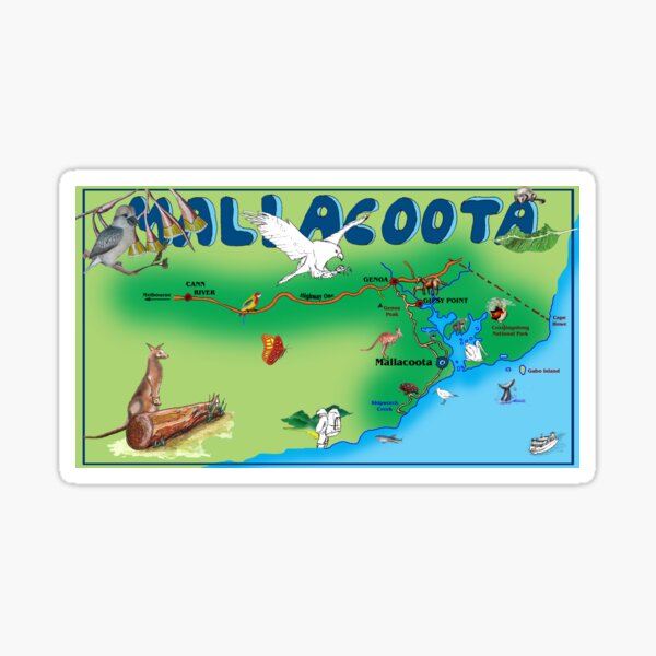Mallacoota Sticker