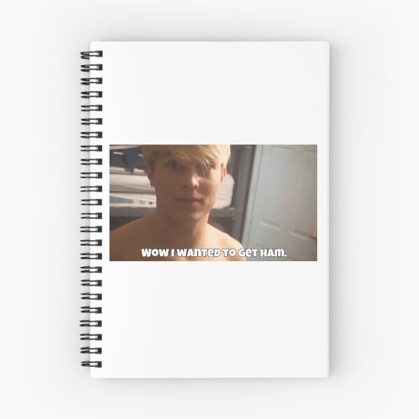 Item preview, Brooklyn Wyatt I wanted to get ham notebook designed and sold by Mikeyscake.