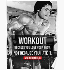 Workout Motivational Poster