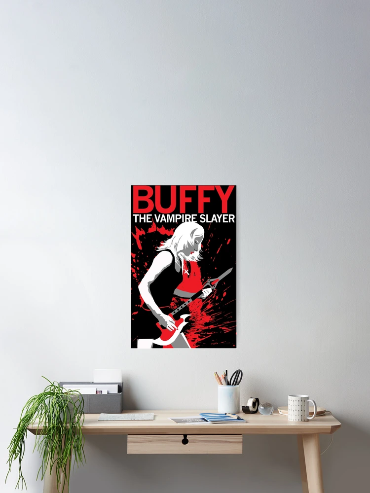 Aperçu 2 sur 3. Poster avec l'œuvre Buffy Rocks créée et vendue par clockworkmonkey.