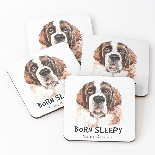 Item preview, Born Sleepy - Saint Bernard designed and sold by overstyle.