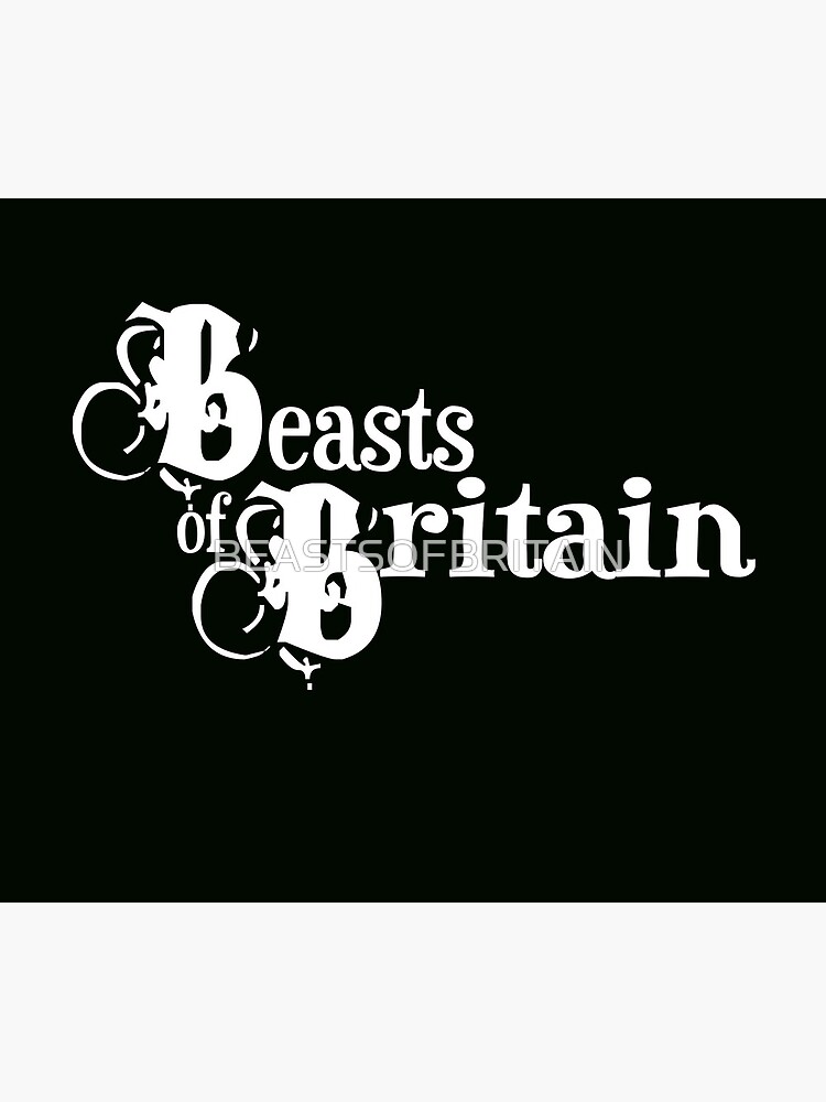 Beasts of Britain - Logo White by BEASTSOFBRITAIN
