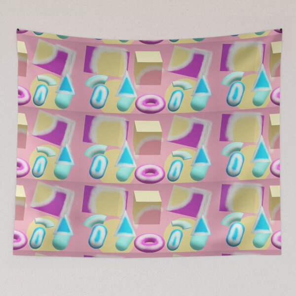Item preview, Vibrant 3D shapes  designed and sold by sandal8684.