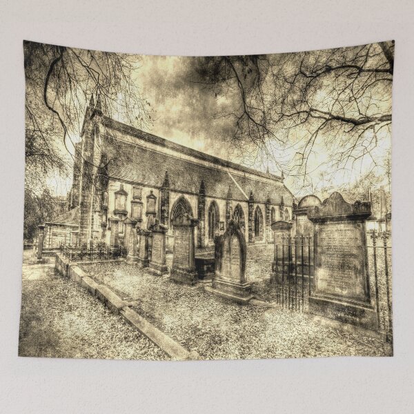 Item preview, Greyfriars Kirk Church Edinburgh Vintage designed and sold by Londonimages.