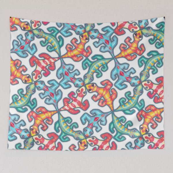 Aperçu de l'œuvre Tessellation Tickly créée et vendue par Gingerlique.