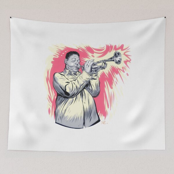 Item preview, Fats Navarro - An illustration by Paul Cemmick designed and sold by TIGERDAVER.