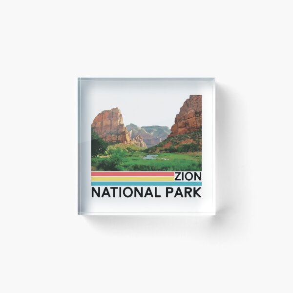 Item preview, Vintage Zion National Park Retro Utah Mountain T-Shirt designed and sold by mrsmitful.