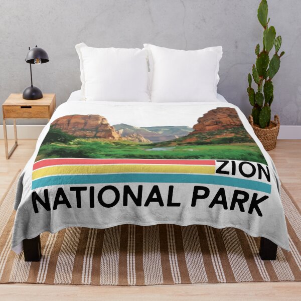 Item preview, Vintage Zion National Park Retro Utah Mountain T-Shirt designed and sold by mrsmitful.