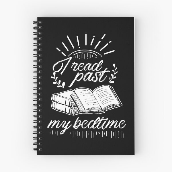 Item preview, I Read Past My Bedtime design, Readers graphic, Book Lover Tee designed and sold by Lisbob.