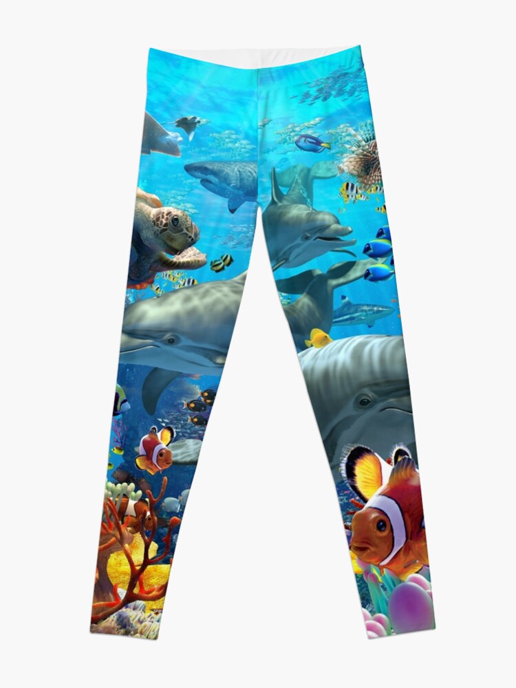 Alternate view of Coral Sea Leggings