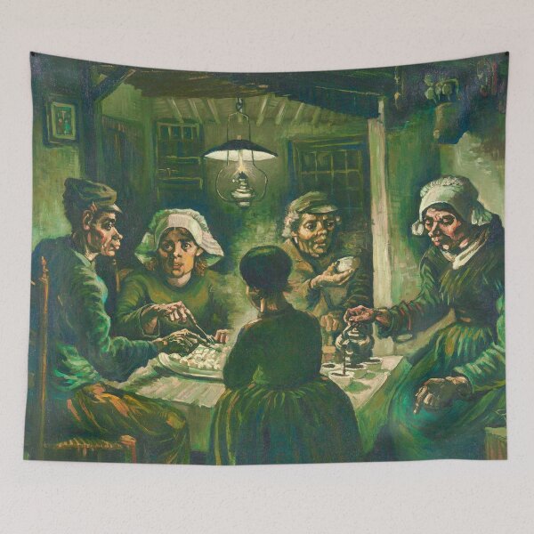 Item preview, The Potato Eaters by Vincent Van Gogh (Digitally Enhanced)  designed and sold by Mr. Gattax.