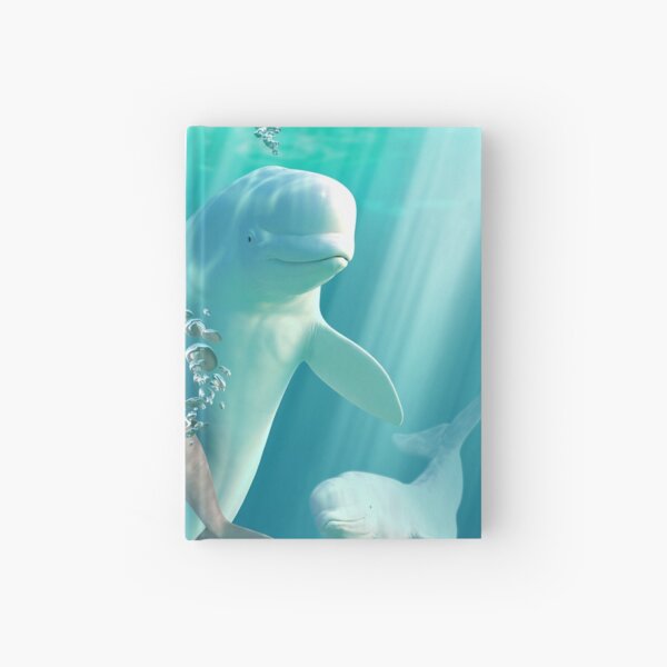 Beluga Bubbles Hardcover Journal
